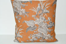 Load image into Gallery viewer, Ochre French Birds Cushion
