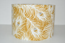 Load image into Gallery viewer, Ochre Feathers Lamp Shade