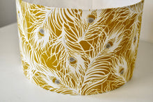 Load image into Gallery viewer, Ochre Feathers Lamp Shade