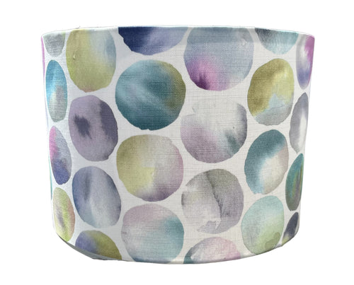 Abstract Watercolour Circle Lampshade