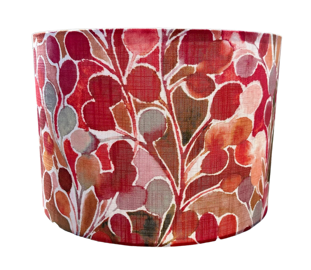 Seaflora Red Lampshade