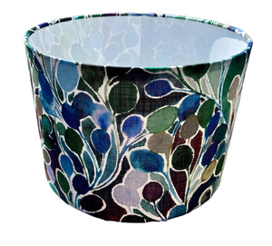 Seaflora Indigo Lampshade