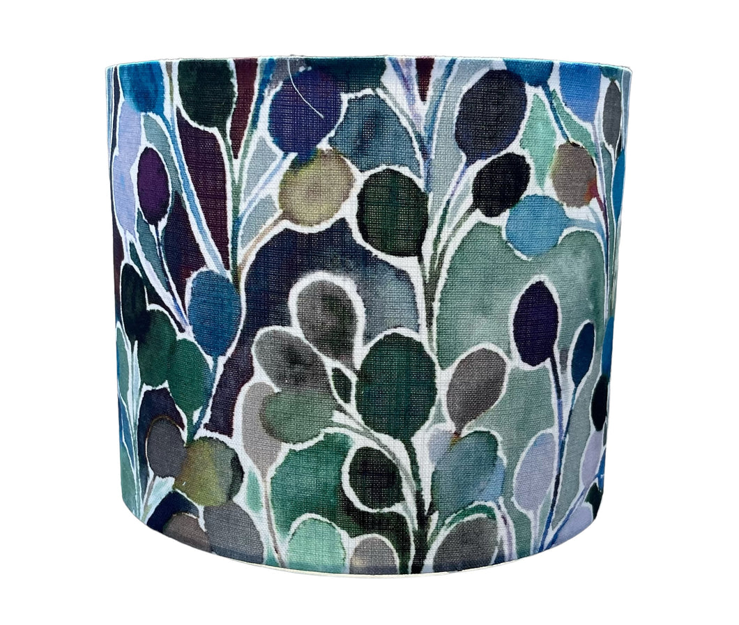 Seaflora Indigo Lampshade