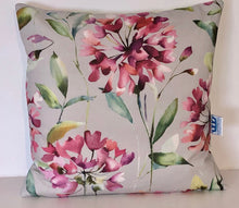 Load image into Gallery viewer, Clovelly Raspberry Cushion