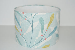 Light Blue Coral Lamp Shade