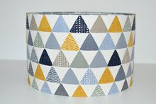 Load image into Gallery viewer, Geometric Triangles Lamp Shade