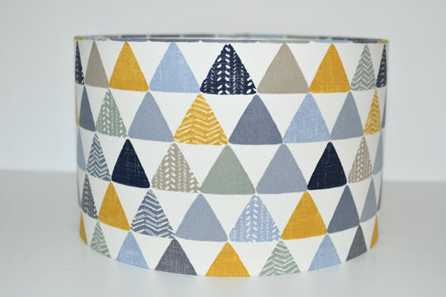 Geometric Triangles Lamp Shade