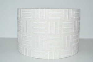 Parallel Ivory Lamp Shade