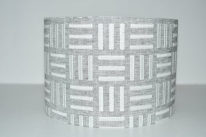 Parallel Silver Lamp Shade