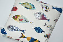 Load image into Gallery viewer, Antique Fish Cushion