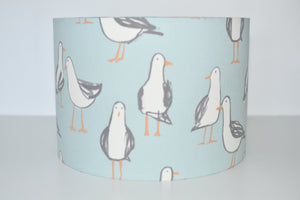 Quirky Blue Seagull Lamp Shade