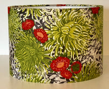 Load image into Gallery viewer, Lime Green Chrysanthemums Lamp Shade