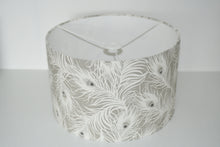 Load image into Gallery viewer, Grey Feathers Lamp Shade