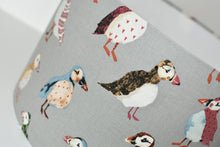 Load image into Gallery viewer, Grey Puffin Lamp Shade