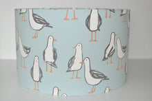 Load image into Gallery viewer, Quirky Blue Seagull Lamp Shade