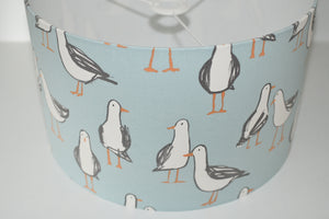 Quirky Blue Seagull Lamp Shade