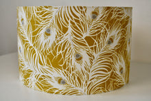 Load image into Gallery viewer, Ochre Feathers Lamp Shade